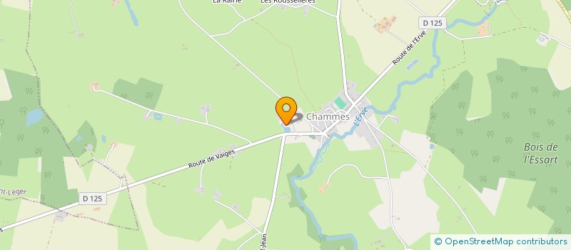 localisation de l'entreprise MONSIEUR EDWARD SCOTT  SAINTE-SUZANNE-ET-CHAMMES