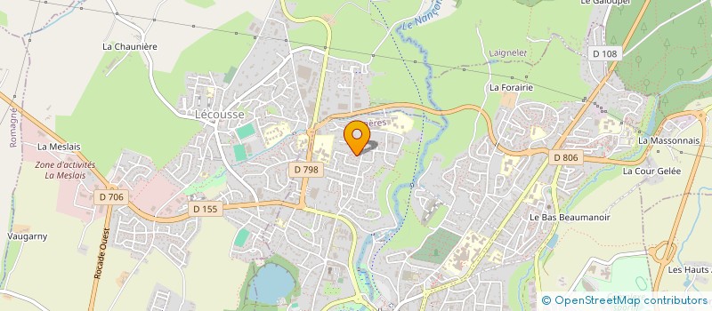 localisation de l'entreprise MONSIEUR EDWARD STURT  FOUGERES