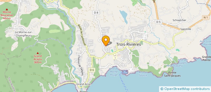 localisation de l'entreprise MONSIEUR EDWIGE GERVELAS à TROIS-RIVIERES