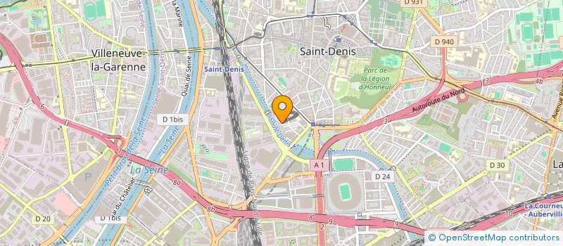 localisation de l'entreprise MONSIEUR EDWIN ALFREDO PENA GUTIERREZ  SAINT-DENIS
