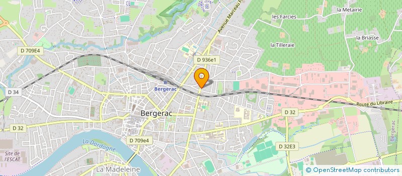 localisation de l'entreprise MONSIEUR EDWIN CACHIMUEL BURGA à BERGERAC