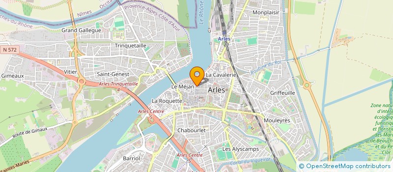 localisation de l'entreprise MONSIEUR EDWIN FAUTHOUX  ARLES