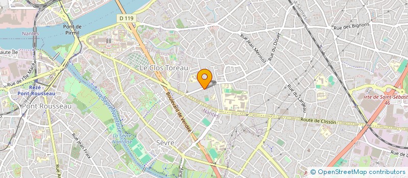 localisation de l'entreprise MONSIEUR EDWIN HELIN-APERT  SAINT-SEBASTIEN-SUR-LOIRE