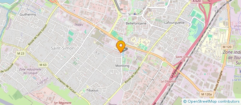 localisation de l'entreprise MONSIEUR EDWIN HO A CHUCK à TOULOUSE