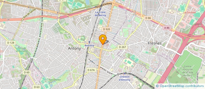 localisation de l'entreprise MONSIEUR EDWIN-JORDAN JAZE POUNA à ANTONY