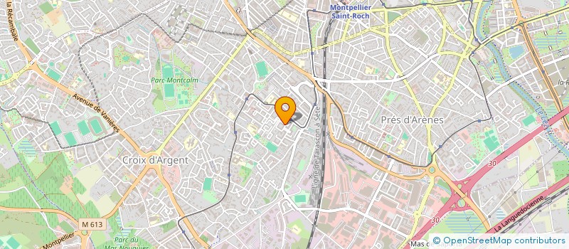 localisation de l'entreprise MONSIEUR EDWIN NEH à MONTPELLIER