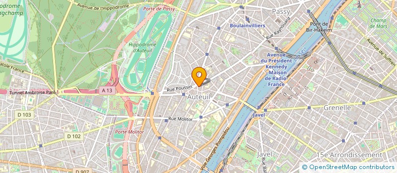 localisation de l'entreprise MONSIEUR EDWIN RAMOS  PARIS