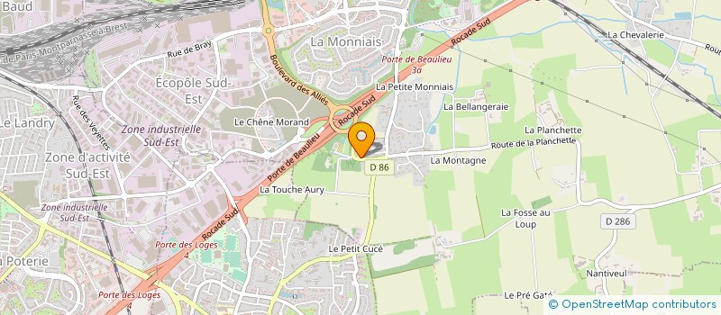 localisation de l'entreprise MONSIEUR EDWIN REBOURS  CESSON-SEVIGNE