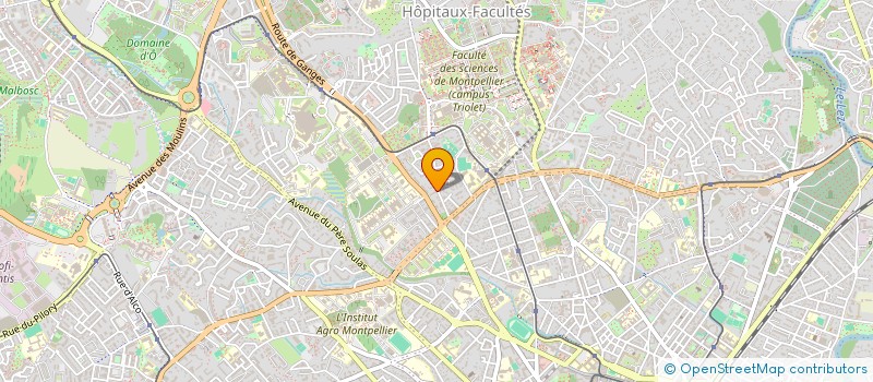 localisation de l'entreprise MONSIEUR EDWIN SAGNIAL à MONTPELLIER