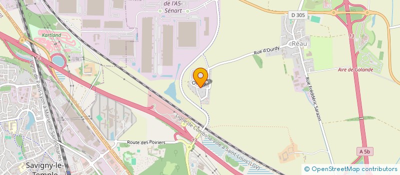 localisation de l'entreprise MONSIEUR EDWIN SAVARIMUTHU  REAU