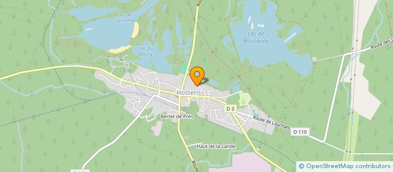 localisation de l'entreprise MONSIEUR EDWIN SICOLI  HOSTENS