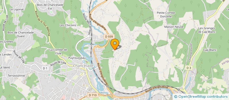 localisation de l'entreprise MONSIEUR EDWIN THOMANN  CHANCELADE