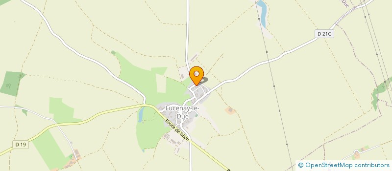 localisation de l'entreprise MONSIEUR EDWIN WILLAMS  LUCENAY-LE-DUC
