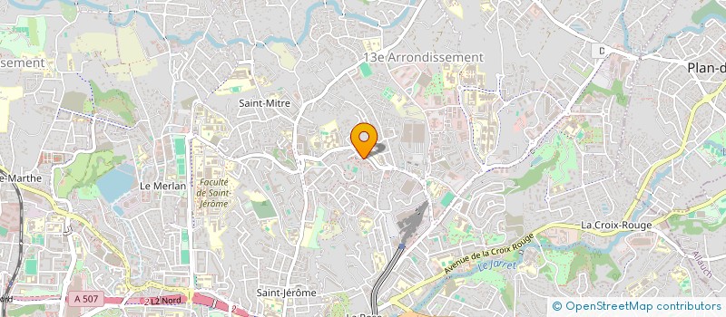 localisation de l'entreprise MONSIEUR EDY LICATESI  MARSEILLE 13EME