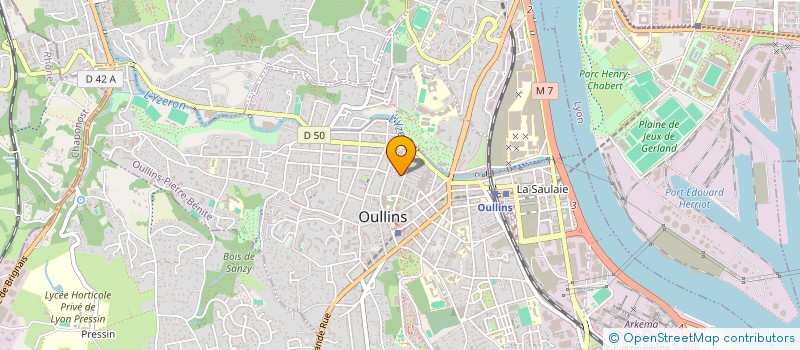 localisation de l'entreprise MONSIEUR EDYL GHEDABNA  OULLINS-PIERRE-BENITE