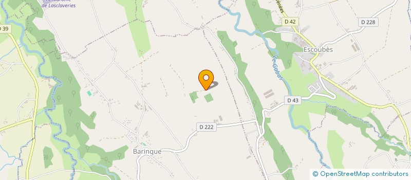 localisation de l'entreprise MONSIEUR EELCO GREBEL  BARINQUE