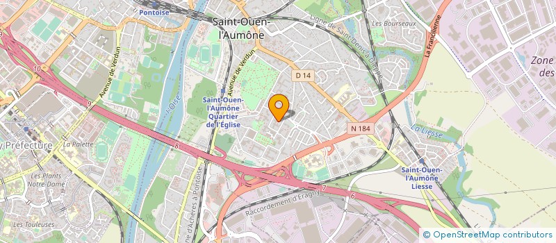 localisation de l'entreprise MONSIEUR EFE-CAN OCAK  SAINT-OUEN-L'AUMONE