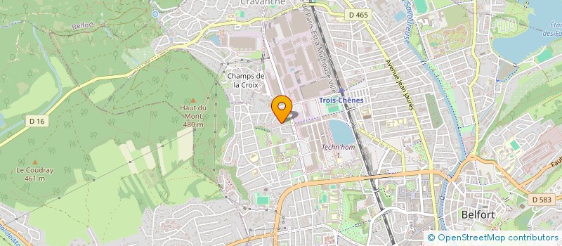 localisation de l'entreprise MONSIEUR EFE OZDEMIR  BELFORT