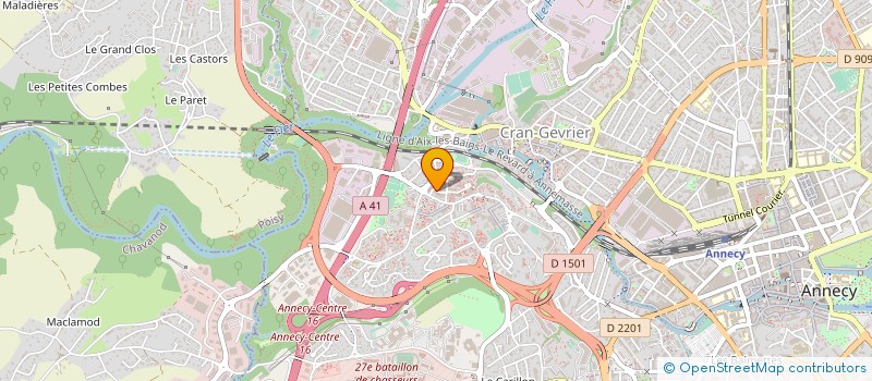 localisation de l'entreprise MONSIEUR EFENDI KAMIL OZEL à ANNECY