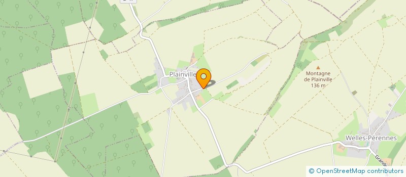 localisation de l'entreprise MONSIEUR EFFLAM PETIT  PLAINVILLE