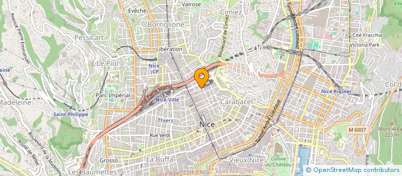 localisation de l'entreprise MONSIEUR EFIM PAPUJA  NICE