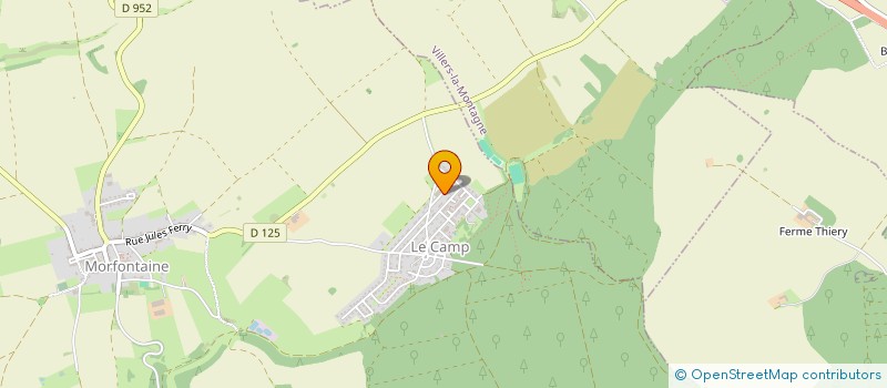 localisation de l'entreprise MONSIEUR EFISIO ESPA  MORFONTAINE