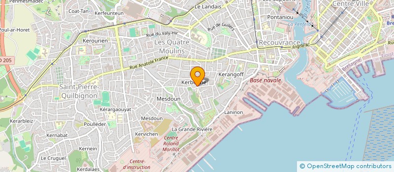 localisation de l'entreprise MONSIEUR EFISIO-JULES BONOMO à BREST