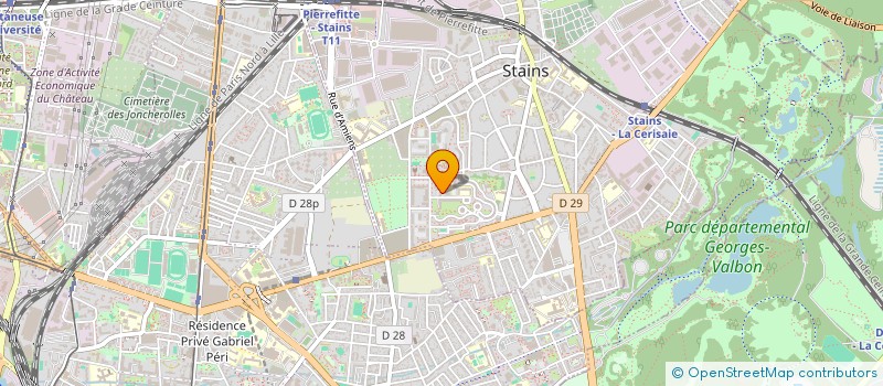 localisation de l'entreprise MONSIEUR EFKAN YILDIZ à STAINS