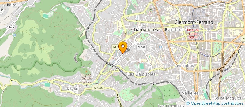 localisation de l'entreprise MONSIEUR EFOE NOUWOGA à CHAMALIERES