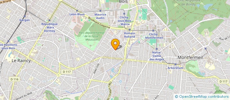 localisation de l'entreprise MONSIEUR EFRAIM PARTOUCHE à CLICHY-SOUS-BOIS