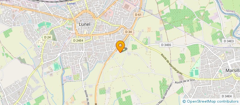 localisation de l'entreprise MONSIEUR EFRAIN AGILA ROGEL à LUNEL