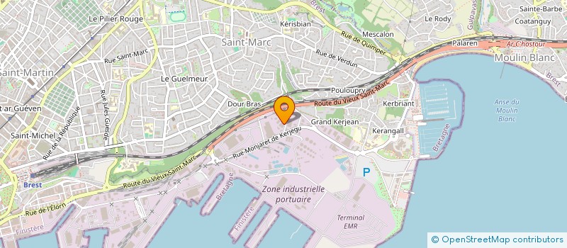 localisation de l'entreprise MONSIEUR EFSTRATIOS SIMITZIS à BREST