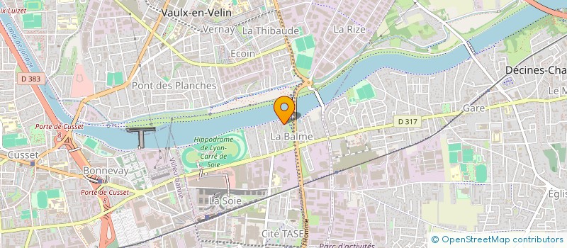 localisation de l'entreprise MONSIEUR EFTEKHAR MOMAND  VAULX-EN-VELIN