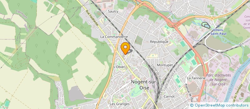 localisation de l'entreprise MONSIEUR EGAH GILDAS DJOSSOUVI à NOGENT-SUR-OISE