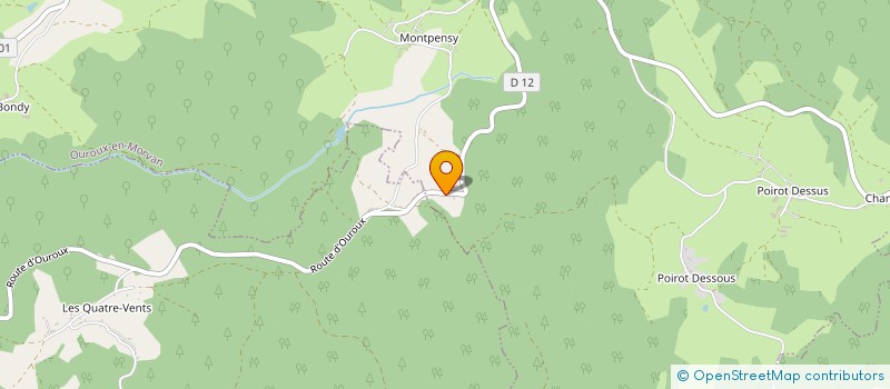 localisation de l'entreprise MONSIEUR EGBERT KORENBERG  GIEN-SUR-CURE