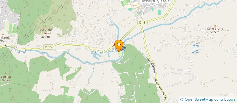 localisation de l'entreprise MONSIEUR EGBERT KROON  BESSE-SUR-ISSOLE