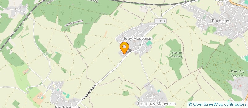 localisation de l'entreprise MONSIEUR EGEMEN GUNES  JOUY-MAUVOISIN