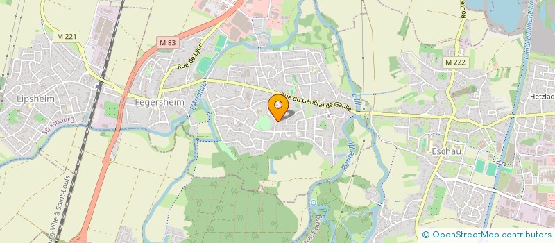 localisation de l'entreprise MONSIEUR EGIC STAN  FEGERSHEIM