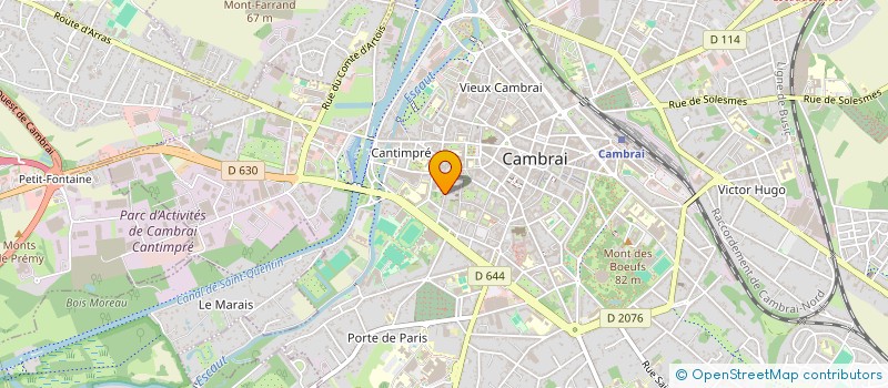 localisation de l'entreprise MONSIEUR EGIDIJUS SILKAITIS  CAMBRAI