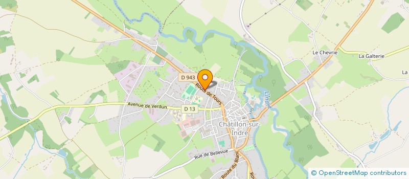 localisation de l'entreprise MONSIEUR EGIDIO GRAZIANA à CHATILLON-SUR-INDRE