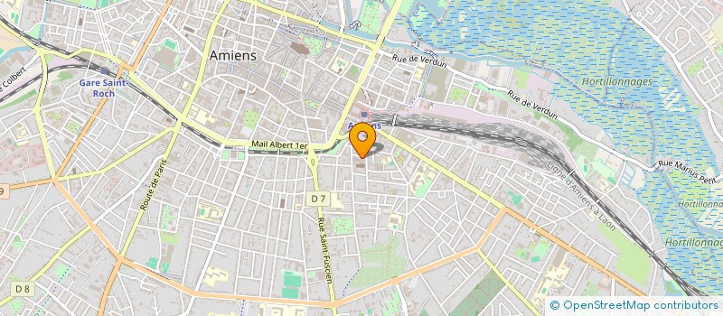 localisation de l'entreprise MONSIEUR EGIDIO LUZ FERREIRA  AMIENS