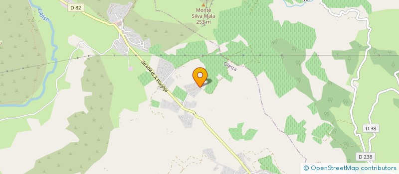 localisation de l'entreprise MONSIEUR EGIDIO POLICARPO  OLETTA