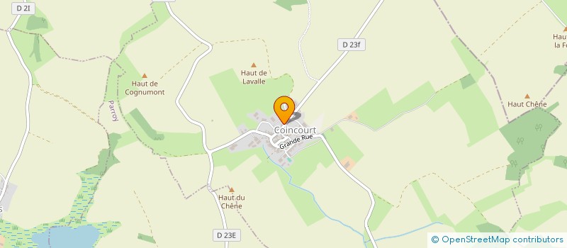 localisation de l'entreprise MONSIEUR EGON SIEBER  COINCOURT