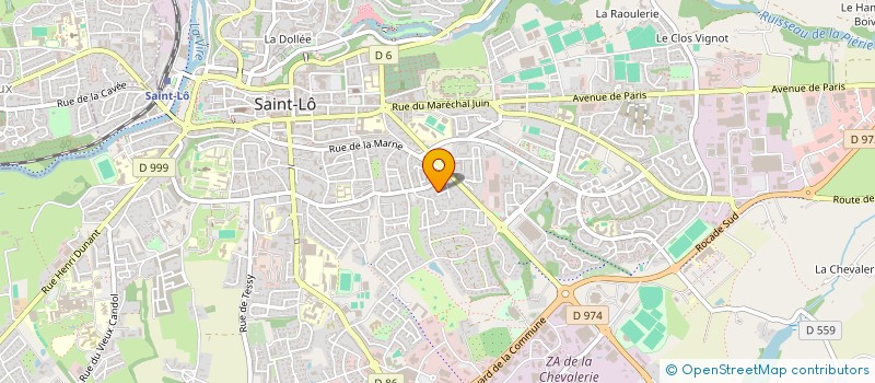 localisation de l'entreprise MONSIEUR EGOR KOSTYUKOV  SAINT-LO