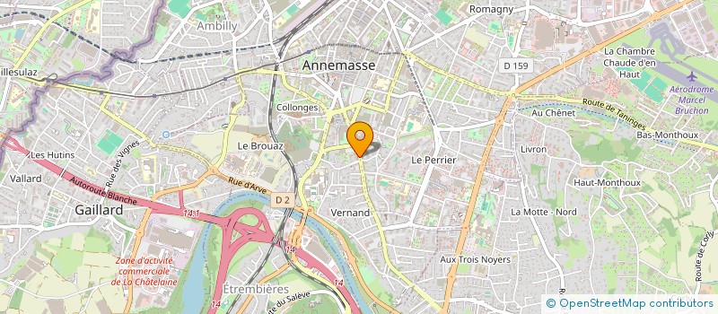 localisation de l'entreprise MONSIEUR EGOR LUNEV à ANNEMASSE