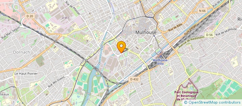 localisation de l'entreprise MONSIEUR EGZON RAMADANI  MULHOUSE