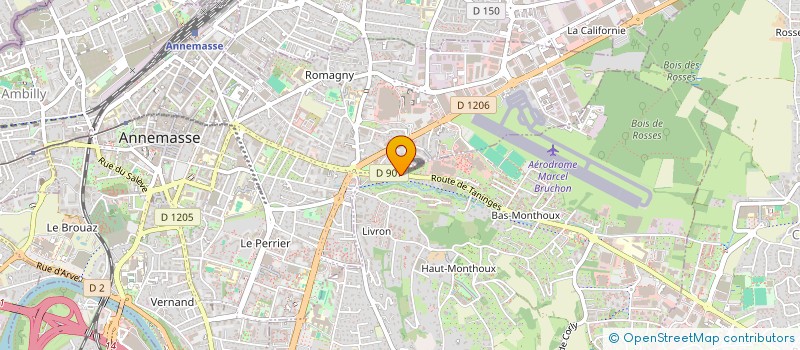 localisation de l'entreprise MONSIEUR EGZONARD ISENI  VETRAZ-MONTHOUX