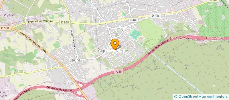 localisation de l'entreprise MONSIEUR EHAB BELGACEM à GIGNAC-LA-NERTHE
