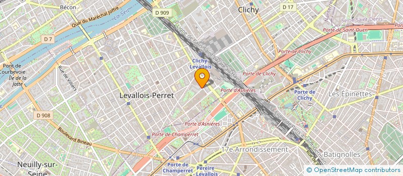 localisation de l'entreprise MONSIEUR EHAB MOUSTAFA à LEVALLOIS-PERRET
