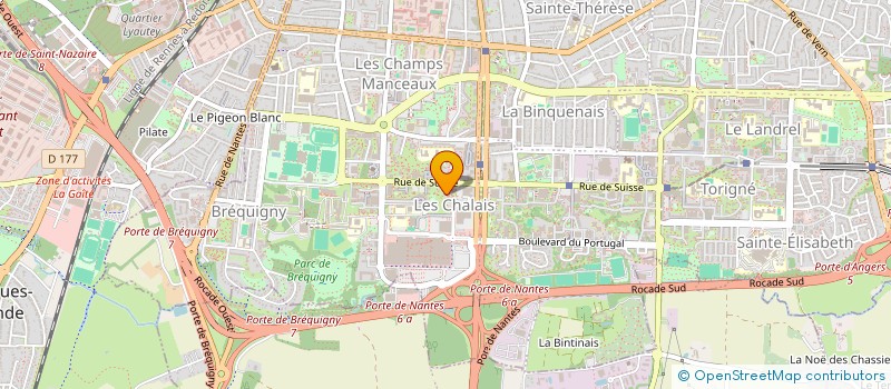 localisation de l'entreprise MONSIEUR EHAB YOUSIF  RENNES